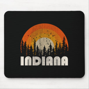 Mousepad Indiana - natureza engraçada vintage caminhada 60s