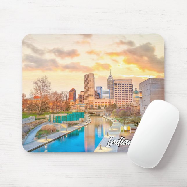 Mousepad Indianápolis, Indiana, Estados Unidos (Com mouse)
