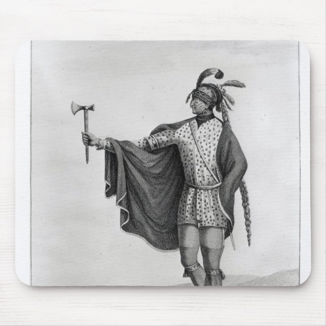 Mousepad Indiano da nação de Kaskaskia (Frente)