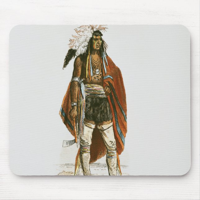 Mousepad Indiano norte-americano (Frente)