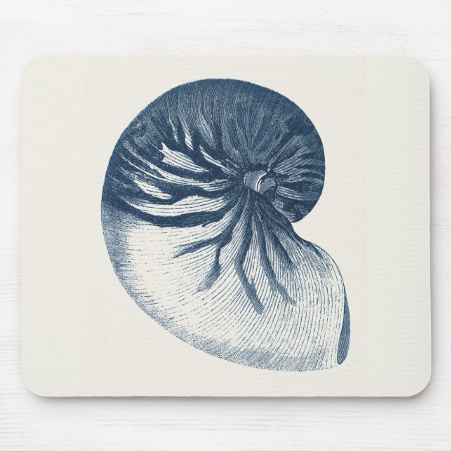 Mousepad Indigo Shark Eye Seashell (Frente)
