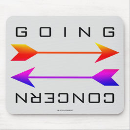 Mousepad "Indo à Preocupação"