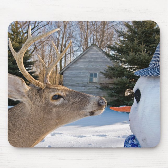 Mousepad Indo para o almoço (Frente)