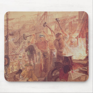 Mousepad Indústria no Tyne: Ferro e carvão (w/c)