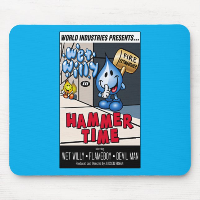 Mousepad Indústrias Mundiais Hammer Time (Frente)