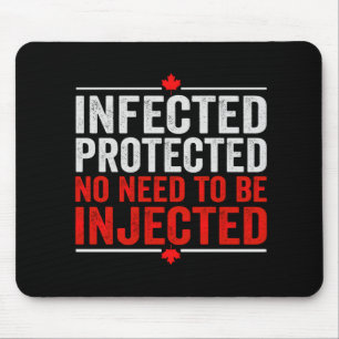 Mousepad Infectado Protegido Não é necessário injetar Prese