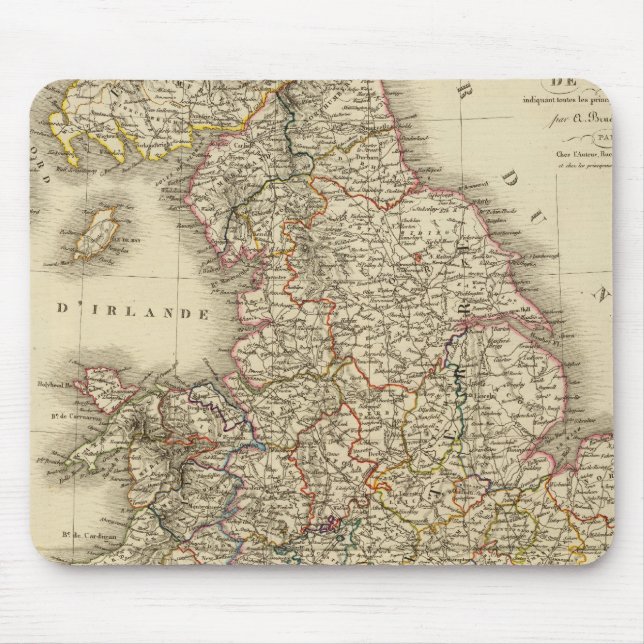 Mousepad Inglaterra, País de Gales (Frente)