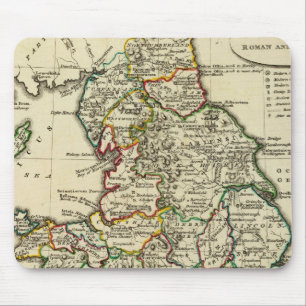 Mousepad Inglaterra, País de Gales romano, moderno