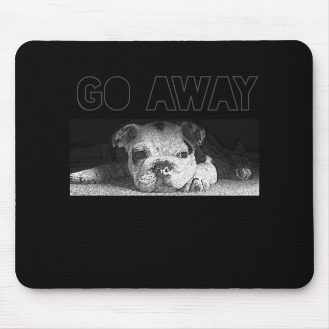 Mousepad Inglês Bulldog - Despedaçamento Social (Frente)