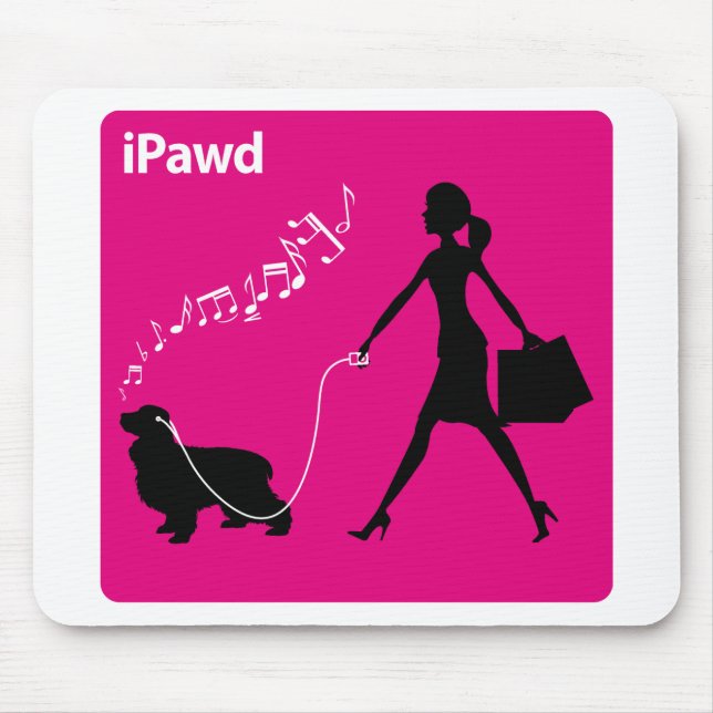 Mousepad Inglês cocker spaniel (Frente)