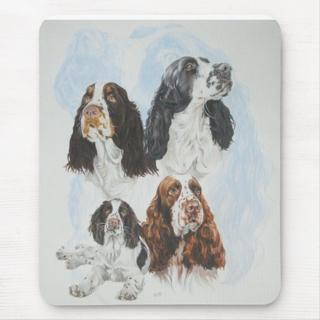 Mousepad Inglês Springer Spaniel (Frente)