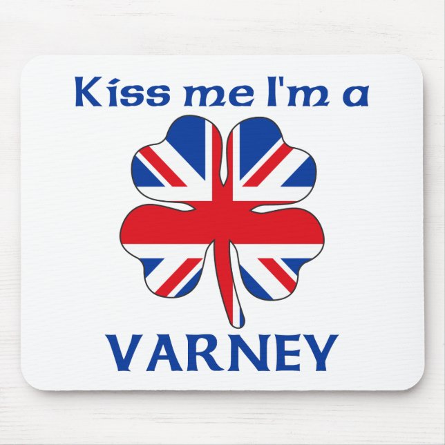 Mousepad Ingleses personalizados beijam-me que eu sou (Frente)