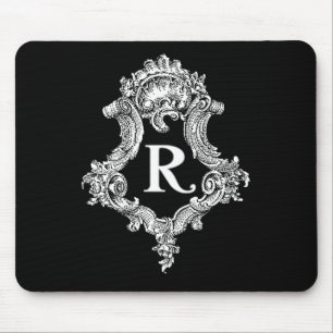 Mousepad Inicial Monograma R