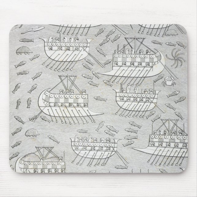 Mousepad Inimigos dos Assyrians que tomam o refúgio nos (Frente)