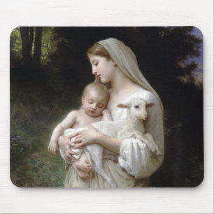 Mousepad Innocence (Madonna e Child), Bouguereau