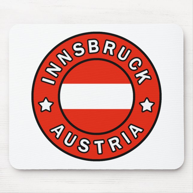 Mousepad Innsbruck Áustria (Frente)
