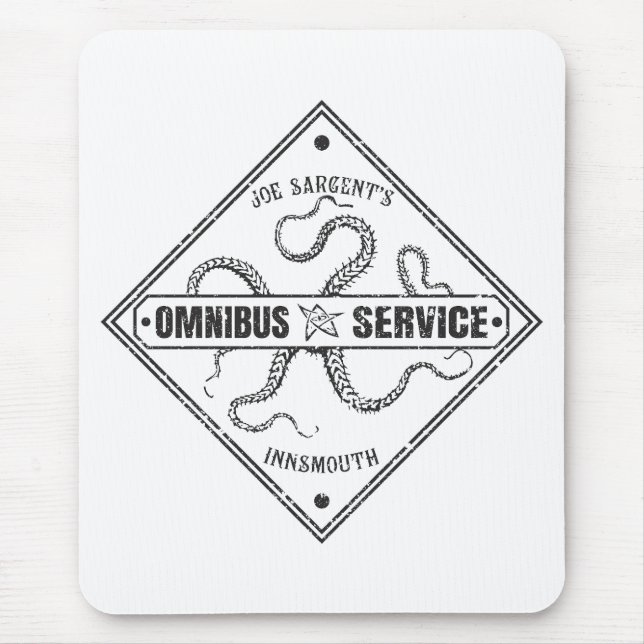 Mousepad Innsmouth Bus Service Joe Sargent (Frente)
