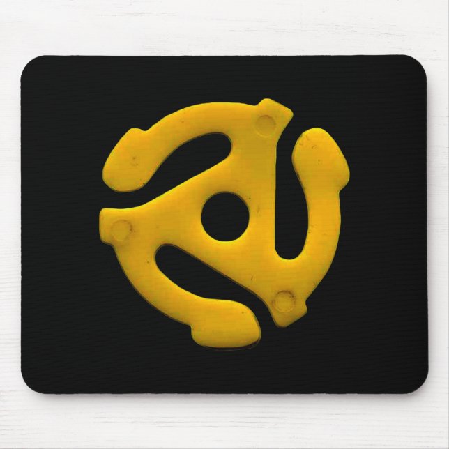 Mousepad Inserção de registro de vinilo na Pop Culture 45 (Frente)