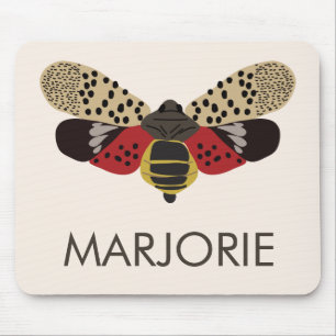Mousepad Inseto manchado de Lanternfly personalizado