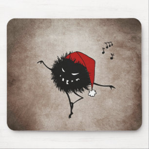 Mousepad Inseto mau escuro do Natal