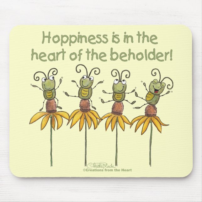 Mousepad Insetos nas flores (Frente)