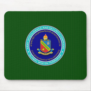 Mousepad Insígnias do Defense Language Institute na imagem