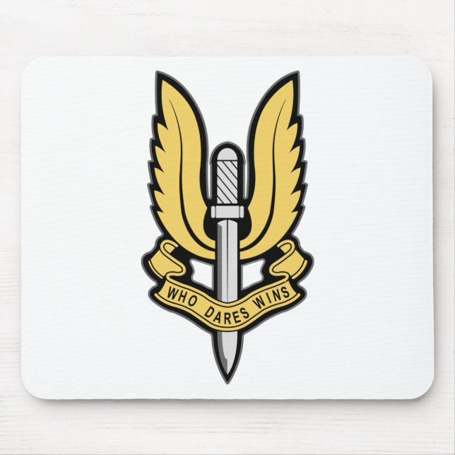 Mousepad Insígnias do SAS (Frente)