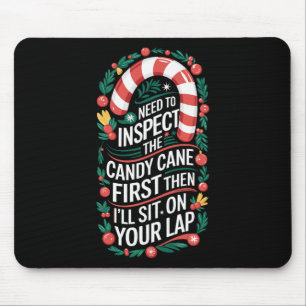 Mousepad Inspecione A Caneta Adulta Primeiro - Humor Adulto