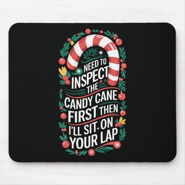 Mousepad Inspecione A Caneta Adulta Primeiro - Humor Adulto (Frente)