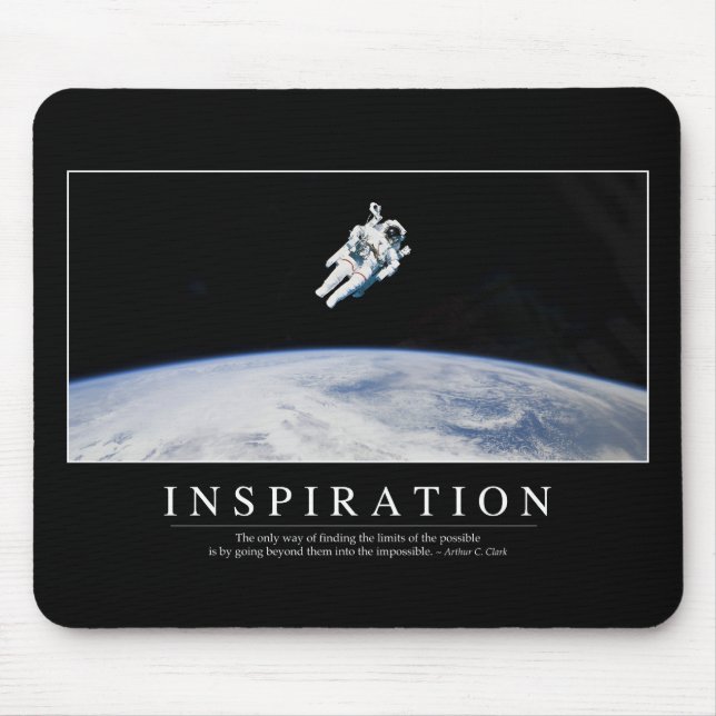 Mousepad Inspiração: Cotação Inspiracional (Frente)