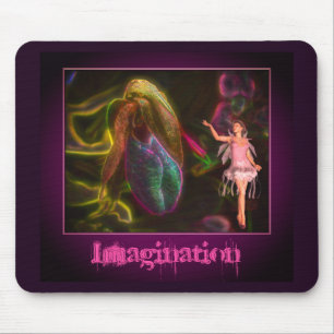 Mousepad Inspiração da Flor de Imaginação