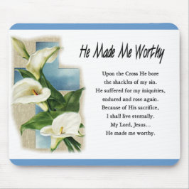 Mousepad Inspiração Ele Me Fez Valer