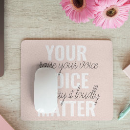 Mousepad Inspiração na Citação de Motivação da Sua Matéria 