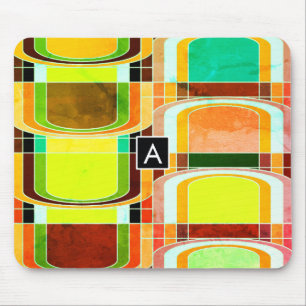 Mousepad Inspirado no Retro Colorido e Divertido