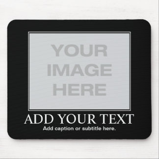 Mousepad Inspirador/Demotivational feitos sob encomenda