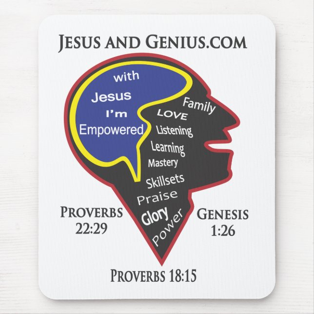 Mousepad Inspire e autorize (Frente)