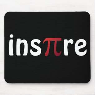 Mousepad Inspire o geek da matemática da matemática do di