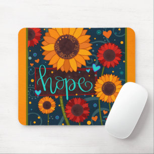 Mousepad Inspirividade de Esperança bonito Inspiradora de G