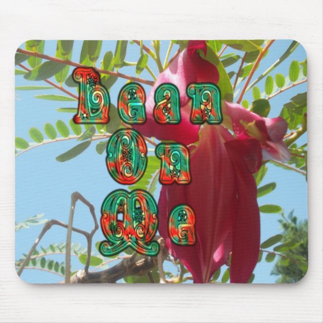 Mousepad Inspiron Lean On Me Floral Skyward Art Impressão (Frente)