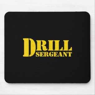 Mousepad Instrução de acampamento militar uniforme de inici
