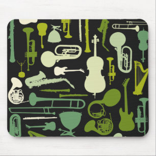 Mousepad Instrumentos de música