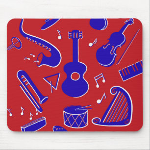 Mousepad Instrumentos Musicais