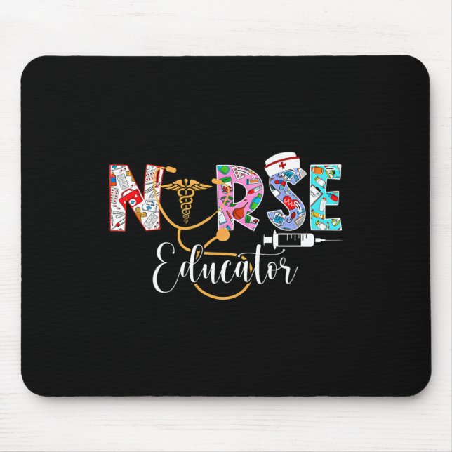 Mousepad Instrutor de Enfermeiro Stethosco (Frente)