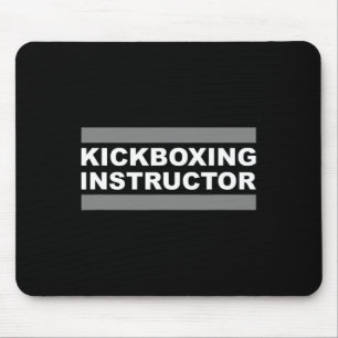 Mousepad Instrutor de Kickboxing