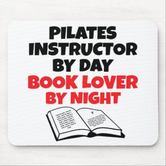 Mousepad Instrutor de pilates de trevo de livros