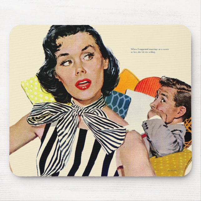 Mousepad Insulto da senhora Ser (Frente)