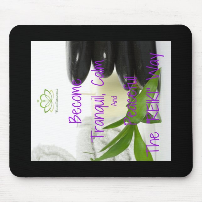 Mousepad Interação De Visão No Caminho De Reiki (Frente)