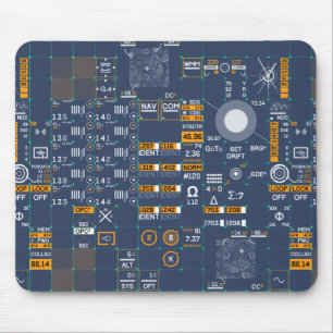 Mousepad Interface de usuário futurística