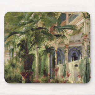 Mousepad Interior da casa de palma em Potsdam, 1833