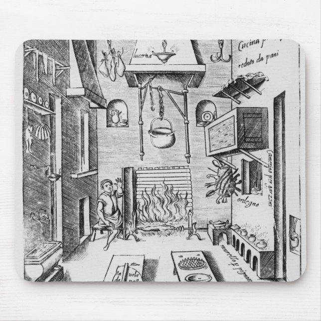 Mousepad Interior da cozinha (Frente)